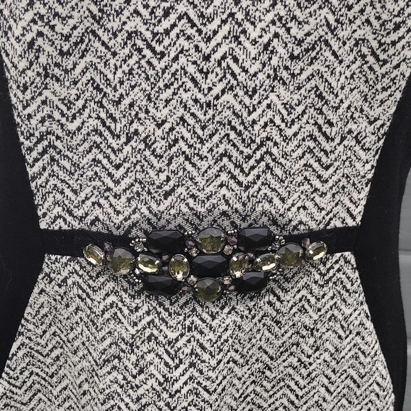 Ricki Freeman for Teri Jon Black and white Dress size 10 - Picture 3 of 10